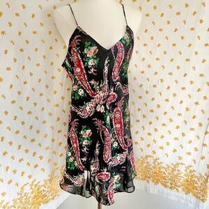 90s Victoria’s Secret Gold Label Floral Slip Dress Medium